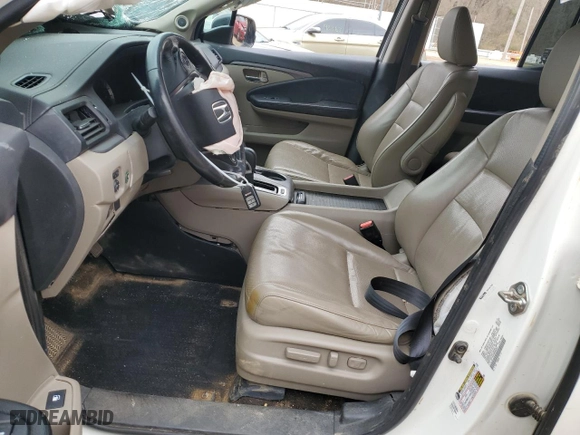 2019 Honda Ridgeline RTL with VIN 5FPYK3F53KB033541, listed as a Copart auction lot 48375085 with 49,814 mi miles and Salvage Title. Bid and sale history available at carsss.com. Image 7.