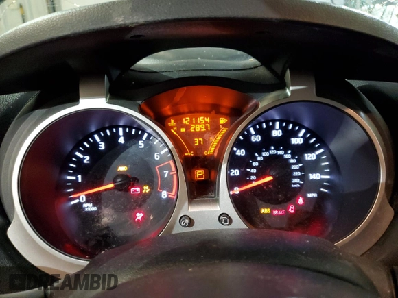 2014 Nissan Juke S with VIN JN8AF5MVXET480872, listed as a Copart auction lot 45961815 with 121,154 mi miles and Salvage Title. Bid and sale history available at carsss.com. Image 9.