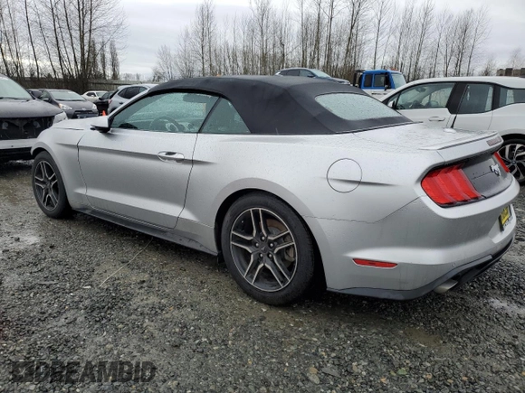 2019 Ford Mustang EcoBoost with VIN 1FATP8UHXK5181563, listed as a Copart auction lot 47330585 with 63,177 mi miles and Salvage Title. Bid and sale history available at carsss.com. Image 2.