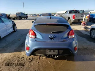 2016 Hyundai Veloster Turbo with VIN KMHTC6AE4GU256240, listed as a Copart auction lot 45146283 with 45,487 mi miles. Bid and sale history available at carsss.com. Image 6.
