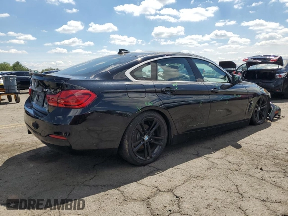 2019 BMW 4 Series 430i xDrive z VIN WBA4J3C50KBL10578, wystawiony jako Copart lot #55742005 z przebiegiem 69 543 mil mil oraz Szkoda całkowita • Salvage title. Historia ofert i sprzedaży dostępna na DreamBid. Obrazek 3.