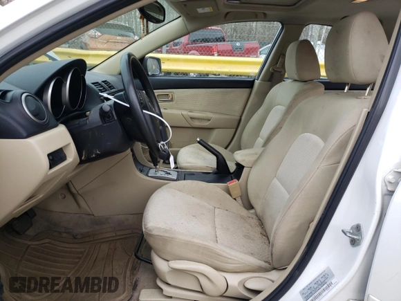 2005 Mazda 3 i with VIN JM1BK12F351329416, listed as a Copart auction lot 51679995 with 165,889 mi miles and Salvage Title. Bid and sale history available at DreamBid. Image 7.