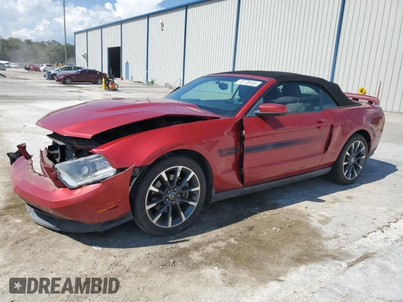 2011 Ford Mustang GT with VIN 1ZVBP8FF8B5101921, listed as a Copart auction lot 73778134 with 180,817 mi miles and Salvage Title. Bid and sale history available at DreamBid. Image 1.