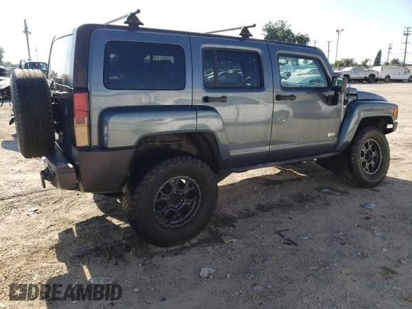 2007 Hummer H3 SUV with VIN 5GTDN13E378129872, listed as a Copart auction lot 69515974 with 166,803 mi miles and Salvage Title. Bid and sale history available at carsss.com. Image 3.
