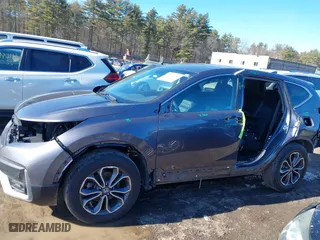 2021 Honda CR-V EX with VIN 2HKRW2H5XMH602950, listed as a IAAI auction lot 41697765 with 71,955 mi miles. Bid and sale history available at carsss.com. Image 15.