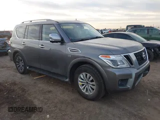 2020 Nissan Armada SL z VIN JN8AY2ND7LX015227, wystawiony jako IAAI lot #41481885 z przebiegiem 105 103 mil mil oraz . Historia ofert i sprzedaży dostępna na DreamBid. Obrazek 1.