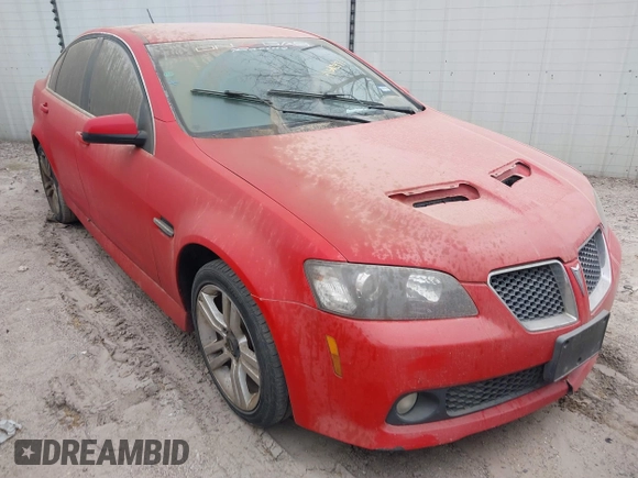 2008 Pontiac G8 z VIN 6G2ER57778L122786, wystawiony jako IAAI lot #41682431 z przebiegiem 169 720 mil mil oraz . Historia ofert i sprzedaży dostępna na DreamBid. Obrazek 1.