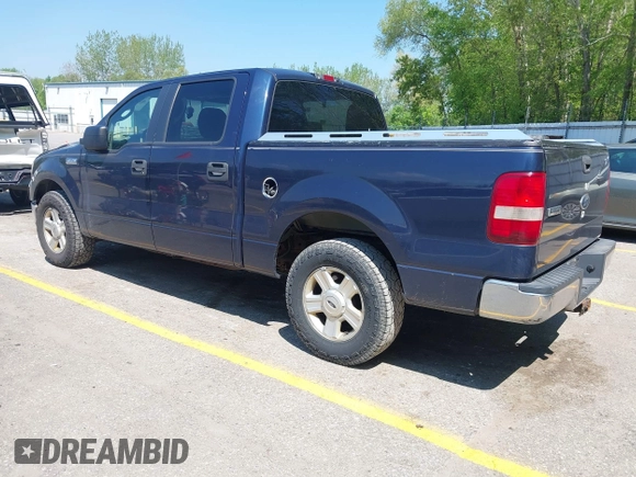 2005 Ford F-150 XLT z VIN 1FTPW12555KB44862, wystawiony jako IAAI lot #42275212 z przebiegiem 361 651 mil mil oraz . Historia ofert i sprzedaży dostępna na DreamBid. Obrazek 3.