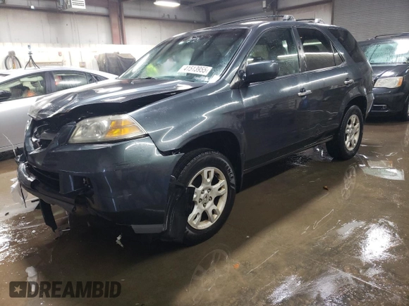 2004 Acura MDX Touring Pkg RES w/Nav with VIN 2HNYD18974H557015, listed as a Copart auction lot 41513955 with 202,736 mi miles and Salvage Title. Bid and sale history available at carsss.com. Image 1.