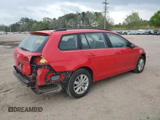 2017 Volkswagen Golf SportWagen S with VIN 3VWC17AU8HM504886, listed as a Copart auction lot 46871974 with 87,118 mi miles. Bid and sale history available at carsss.com. Image 3.