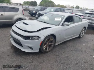 2022 Dodge Charger R/T with VIN 2C3CDXCTXNH231897, listed as a IAAI auction lot 41952981 with 70,433 mi miles. Bid and sale history available at carsss.com. Image 2.