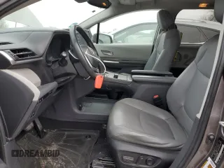 2022 Toyota Sienna XLE with VIN 5TDJRKEC7NS098165, listed as a Copart auction lot 87322464 with 212,491 mi miles and Salvage Title. Bid and sale history available at carsss.com. Image 7.