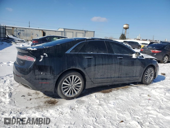 2017 Lincoln MKZ Hybrid Premiere with VIN 3LN6L5KU6HR636508, listed as a Copart auction lot 45220645 with Not Provided miles and Salvage Title. Bid and sale history available at carsss.com. Image 3.