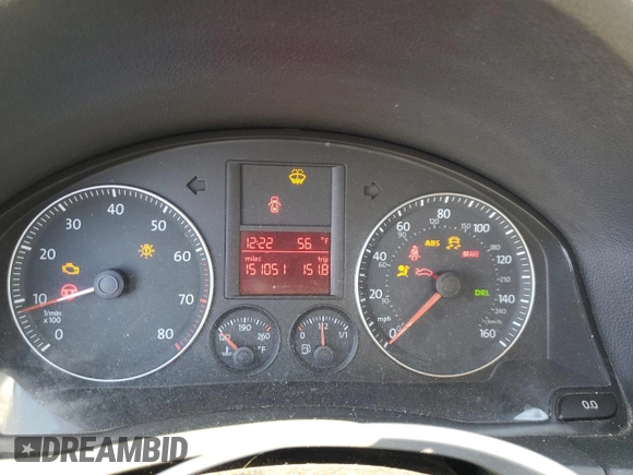 2009 Volkswagen Jetta SE с VIN 3VWRZ71K19M038835, выставлен на аукционе Copart как лот 79837074 с пробегом 151 051 миль миль и Списание • Salvage title. История ставок и продаж доступна на DreamBid. Изображение 9.