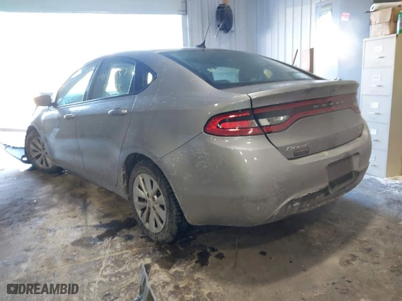 2014 Dodge Dart SXT with VIN 1C3CDFBBXED894757, listed as a IAAI auction lot 41616157 with 117,946 mi miles. Bid and sale history available at carsss.com. Image 3.
