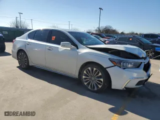 2018 Acura RLX w/Technology Pkg with VIN JH4KC1F53JC001134, listed as a Copart auction lot 86709754 with 134,778 mi miles and Salvage Title. Bid and sale history available at carsss.com. Image 4.