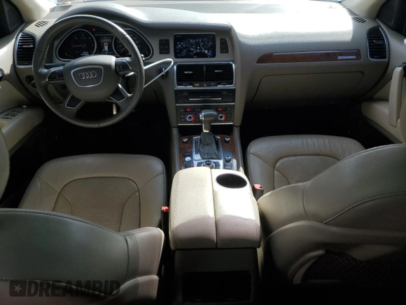 2014 Audi Q7 Prestige with VIN WA1VMAFE9ED015917, listed as a Copart auction lot 46307475 with 148,033 mi miles and Salvage title. Bid and sale history available at DreamBid. Image 8.