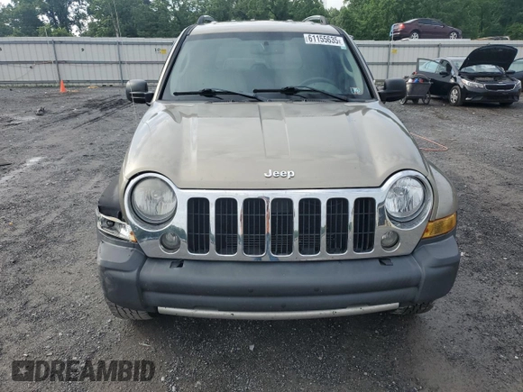 2006 Jeep Liberty Limited z VIN 1J4GL58K96W237675, wystawiony jako Copart lot #61155635 z przebiegiem 121 285 mil mil oraz Szkoda całkowita • Salvage title. Historia ofert i sprzedaży dostępna na DreamBid. Obrazek 5.