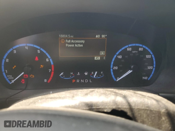 2024 Ford Bronco with VIN 3FMCR9K64RRE33001, listed as a Copart auction lot 52875415 with 18,804 mi miles and Salvage title. Bid and sale history available at DreamBid. Image 9.