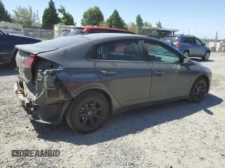 2022 Hyundai Ioniq Blue with VIN KMHC65LC7NU274788, listed as a Copart auction lot 61217164 with 75,317 mi miles and Salvage Title. Bid and sale history available at DreamBid. Image 3.