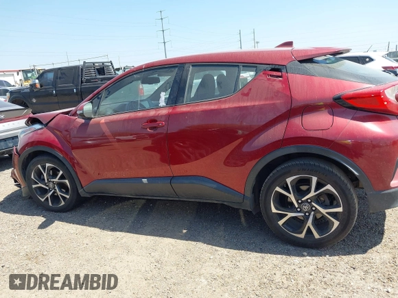 2018 Toyota C-HR XLE with VIN NMTKHMBX2JR043321, listed as a IAAI auction lot 41773764 with 53,800 mi miles. Bid and sale history available at carsss.com. Image 14.