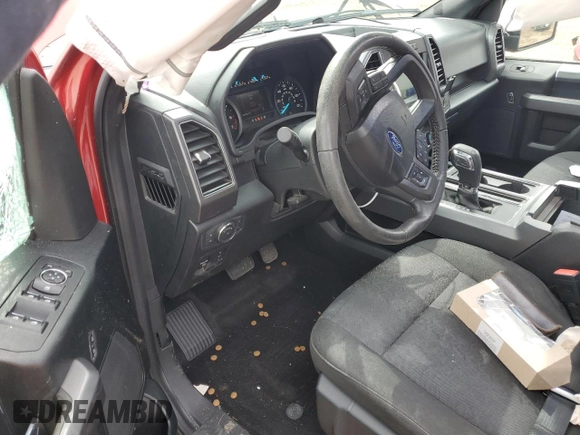 2020 Ford F-150 XL with VIN 1FTEW1E40LFC31553, listed as a Copart auction lot 52310295 with 86,293 mi miles and Salvage Title. Bid and sale history available at carsss.com. Image 8.
