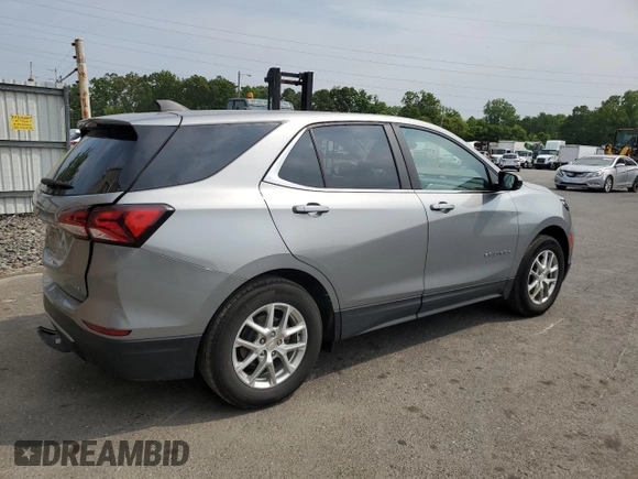 2023 Chevrolet Equinox LT with VIN 3GNAXKEG4PL254476, listed as a Copart auction lot 59874205 with 45,399 mi miles and Non repairable. Bid and sale history available at DreamBid. Image 3.