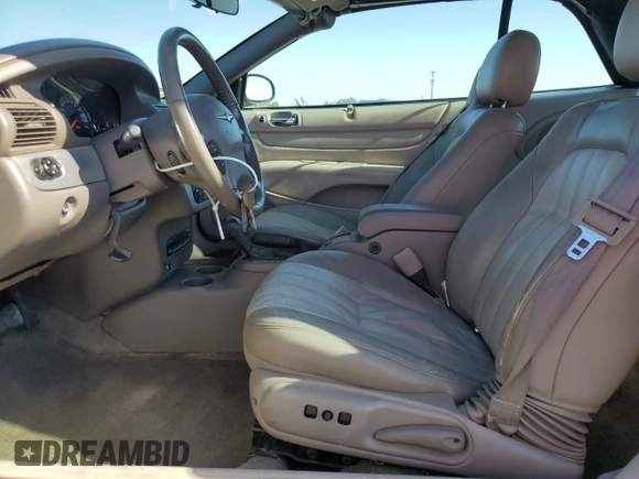 2005 Chrysler Sebring Touring with VIN 1C3EL55R45N553508, listed as a Copart auction lot 57869485 with 96,471 mi miles and Clean title. Bid and sale history available at DreamBid. Image 7.