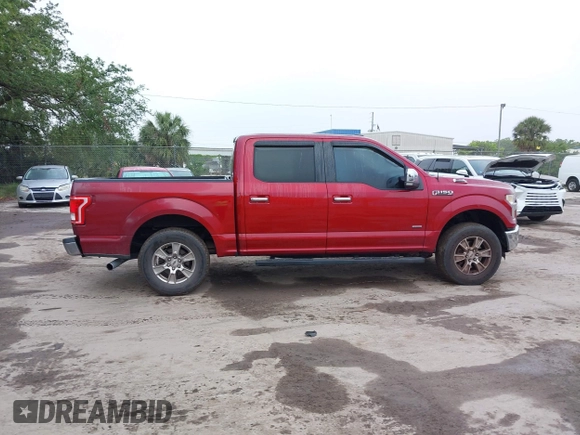 2015 Ford F-150 XL with VIN 1FTEW1CP7FFC87507, listed as a IAAI auction lot 41913485 with 150,960 mi miles. Bid and sale history available at carsss.com. Image 13.