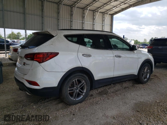 2017 Hyundai Santa Fe 2.4L with VIN 5NMZU3LB3HH026940, listed as a Copart auction lot 59504215 with 120,093 mi miles and Clean title. Bid and sale history available at DreamBid. Image 3.