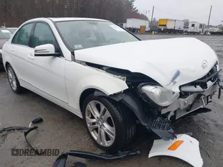 2012 Mercedes-Benz C-Class C 300 Sport with VIN WDDGF8BB3CA692642, listed as a IAAI auction lot 41941313 with 119,021 mi miles. Bid and sale history available at carsss.com. Image 1.