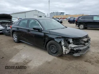 2022 Honda Civic Sedan LX with VIN 2HGFE2F25NH100499, listed as a Copart auction lot 53051125 with 105,115 mi miles and Clean Title. Bid and sale history available at carsss.com. Image 4.