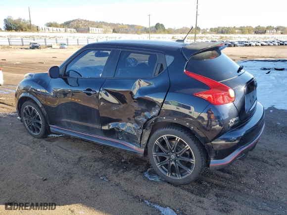 2014 Nissan Juke SV with VIN JN8AF5MV2ET364310, listed as a Copart auction lot 79555544 with 130,176 mi miles and Salvage Title. Bid and sale history available at carsss.com. Image 2.