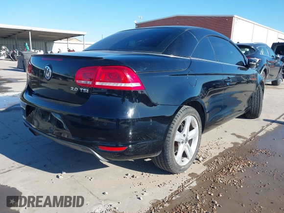 2012 Volkswagen Eos Lux with VIN WVWFW7AH2CV004631, listed as a IAAI auction lot 41401641 with 85,379 mi miles and . Bid and sale history available at DreamBid. Image 4.