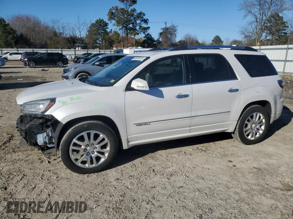 2016 GMC Acadia Denali with VIN 1GKKVTKD2GJ318156, listed as a Copart auction lot 49476315 with 170,372 mi miles and Salvage Title. Bid and sale history available at carsss.com. Image 1.