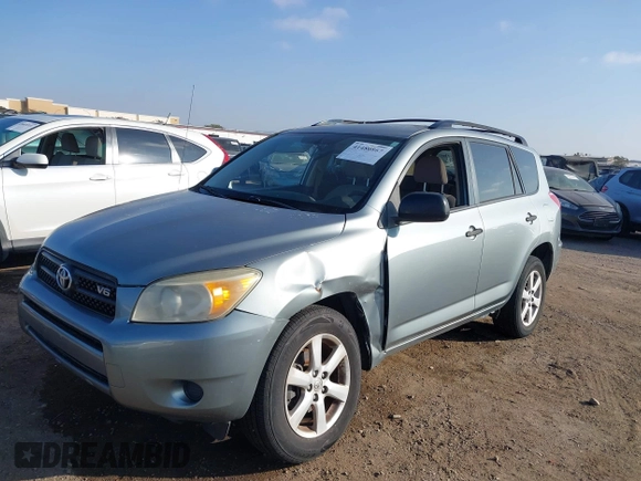 2007 Toyota RAV4 with VIN JTMZK33V375007418, listed as a IAAI auction lot 41480867 with 269,590 mi miles. Bid and sale history available at carsss.com. Image 6.