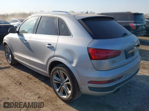 2016 Audi Q3 Prestige with VIN WA1GFCFS4GR008058, listed as a IAAI auction lot 41749276 with 105,692 mi miles. Bid and sale history available at carsss.com. Image 3.