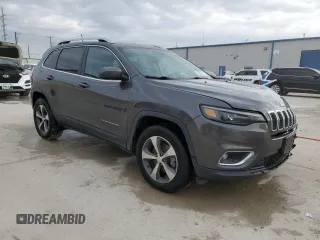 2019 Jeep Cherokee Limited with VIN 1C4PJMDX5KD134895, listed as a Copart auction lot 45327835 with 92,428 mi miles and Salvage Title. Bid and sale history available at DreamBid. Image 4.