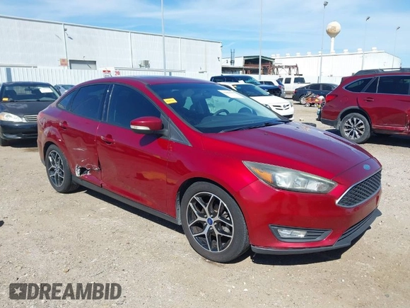 2017 Ford Focus SEL with VIN 1FADP3H26HL337731, listed as a IAAI auction lot 41801917 with 213,466 mi miles. Bid and sale history available at carsss.com. Image 1.
