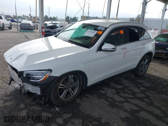 2020 Mercedes-Benz GLC 300 z VIN W1N0G8DB6LF803198, wystawiony jako IAAI lot #41170361 z przebiegiem 56 556 mil mil oraz . Historia ofert i sprzedaży dostępna na DreamBid. Obrazek 2.