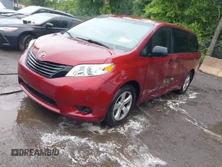 2014 Toyota Sienna L with VIN 5TDZK3DC0ES457242, listed as a IAAI auction lot 42307360 with 86,857 mi miles and . Bid and sale history available at DreamBid. Image 17.