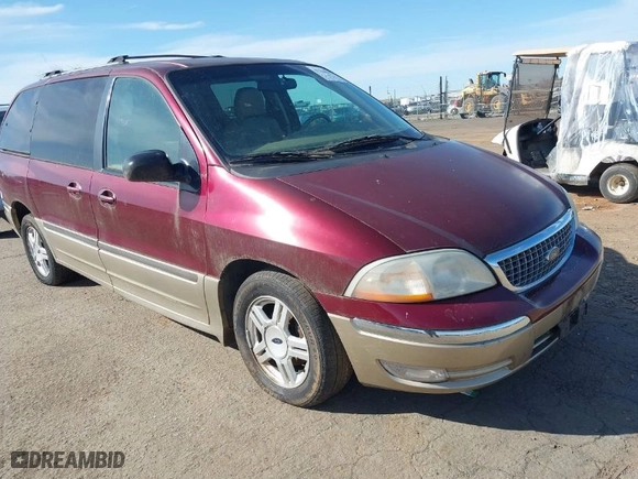 2001 Ford Windstar Wagon SEL with VIN 2FMDA53491BA60672, listed as a IAAI auction lot 41526697 with 172,568 mi miles. Bid and sale history available at carsss.com. Image 1.