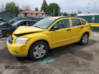 2007 Dodge Caliber SXT z VIN 1B3HB48B17D590711, wystawiony jako Copart lot #58966115 z przebiegiem 121 946 mil mil oraz Szkoda całkowita • Salvage title. Historia ofert i sprzedaży dostępna na DreamBid. Obrazek 1.