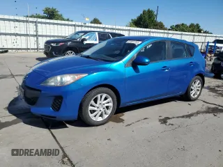 2012 Mazda 3 i Touring with VIN JM1BL1L76C1684548, listed as a Copart auction lot 61651365 with 87,444 mi miles and Salvage title. Bid and sale history available at DreamBid. Image 1.