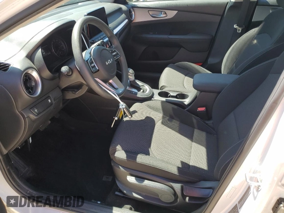 2022 Kia Forte LXS with VIN 3KPF24AD1NE497703, listed as a Copart auction lot 50164825 with 16,726 mi miles and Non Repairable. Bid and sale history available at carsss.com. Image 7.