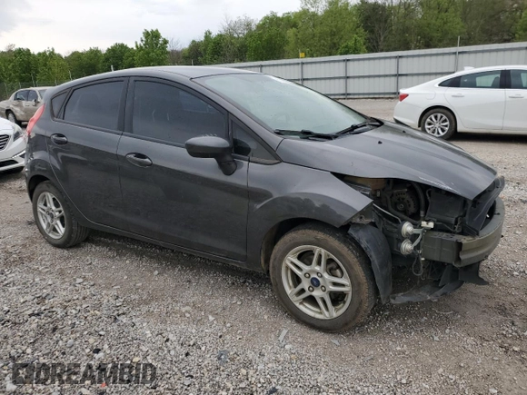 2019 Ford Fiesta SE with VIN 3FADP4EJXKM159703, listed as a Copart auction lot 51482045 with 84,510 mi miles and Salvage Title. Bid and sale history available at DreamBid. Image 4.