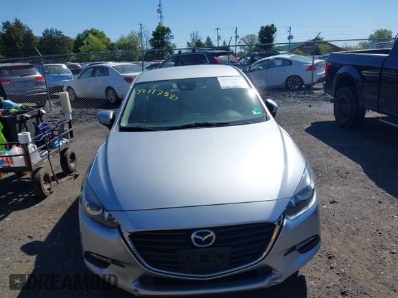 2018 Mazda 3 Sport with VIN 3MZBN1U70JM248025, listed as a IAAI auction lot 42117485 with 62,050 mi miles and . Bid and sale history available at DreamBid. Image 12.