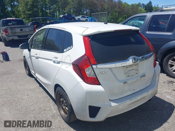 2015 Honda Fit EX z VIN 3HGGK5G84FM733886, wystawiony jako IAAI lot #42298129 z przebiegiem 84 383 mil mil oraz . Historia ofert i sprzedaży dostępna na DreamBid. Obrazek 3.