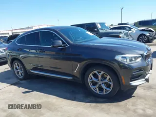 2020 BMW X4 xDrive30i with VIN 5UX2V1C07LLE67741, listed as a IAAI auction lot 41744018 with 40,549 mi miles. Bid and sale history available at carsss.com. Image 13.