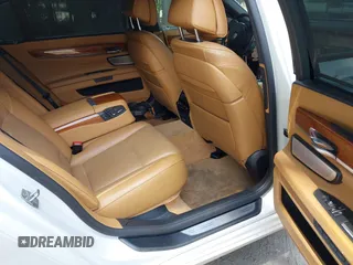2013 BMW 7 Series 750Li with VIN WBAYE8C55DDS16013, listed as a IAAI auction lot 42709519 with 123,405 mi miles and . Bid and sale history available at DreamBid. Image 8.